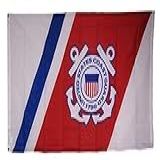 MWS USCG 3x5 Bandeira De Selo Do Brasão Das âncoras Da Guarda Costeira Dos Estados Unidos 91x152 Cm Super Poliéster 1 02 C