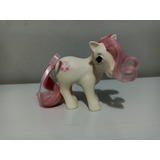 My Little Pony G1 Branco E Rosa Antigo