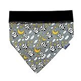 MY PET BRASIL Bandana Para Cachorro Pequeno Bandana Dupla Face Para Cães Bandana Para Pet Preto