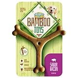 MY PET BRASIL Brinquedo Para Cachorro Grande Brinquedo De Osso Bamboo Modelo Y Resistênte E Divertido