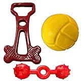 MY PET BRASIL Kit Brinquedos Para Cachorros Grande Mordedores Divertidos Brinquedo Interativo Para Pet Divertido E Resistênte Cores Sortidas