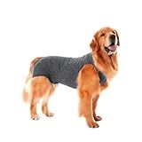 MY PET BRASIL Roupa Cirúrgica Para Cachorros N 11 Pós Cirurgia Pós Operatório Roupa Para Cães Auxilia Na Recuperação Segura Macia E Confortável Cinza
