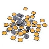MYAMIA 50 Peças Interruptor Tato Smt Smd Interruptor Tátil De Membrana Botão De Pressão Spst No 4x4x0 8mm