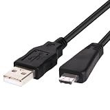 Myfole Cabo USB De Dados E Carregador VMC-MD3- Compatível Com Câmeras Digitais Sony Cyber-Shot Selecionadas