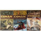 Mythos Editora Coleção Hqs Capa Dura Conan O Bárbaro