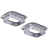 Mzcvriru Calha De Chuva Downspout Tomada De Alumínio 7,6 Cm X 10 Cm Estilo K (pacote Com 2)
