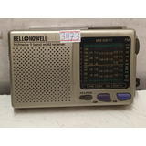 N 3473 Antigo Rádio Bell Hovell 9 Faixas Sucata Não Funciona