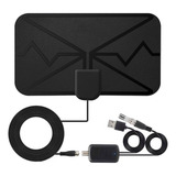 N Antena De Tv Interna Digital 4k Dvb t Hd Com Amplificador