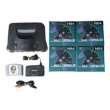 N64 Console 4 Controles Novos Mario Kart 64 N 64 Console