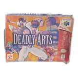 N64 Jogo Deadly Arts