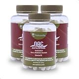 Nac N-Acetilcisteína - Zinco - Molibdênio - Vitamina D3 Cápsulas -Kit 3 Unds- 360 Cápsulas-