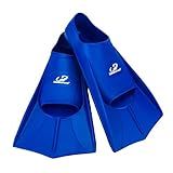Nadadeira De Silicone Training Fins Hammerhead Unissex Azul Royal Tam 39 40