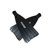Nadadeira Extreme Seasub Profissional Pé De Pato Pala Longa Para Mergulho Pesca Sub -40-41 Preta-