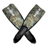 Nadadeira Velox Seasub Camuflada Pé Pato Pesca Sub Mergulho