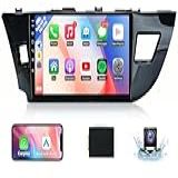 Naifay Rádio Automotivo Android Para Toyota Corolla 2013 2014 2015 2016 Com Carplay E Android Auto Tela Sensível Ao Toque 2G 32G De 10 1 Polegadas Para Carro Estéreo Corolla Com