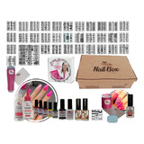 Nail Box Apipila L Completa Placas Carimbos De Unhas Curso