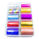 Nail Foil Colorido 10