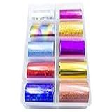 Nail Foil Unhas Colorido