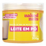 Naked Nuts Pasta Nuts Sabor Leite Em Pó 300g