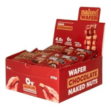 Naked Wafer Cinnamon Display Com 12 Unidades   Naked Nuts