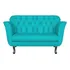 Namoradeira Decor Dália Suede Azul Tiffany Lindas Cores