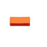 Nandos Store Passador Anel Borracha Para Pulseiras De Relógios Compatíveis Com 16mm 18mm 20mm 22mm Para Amazfit Samsung Hawei Garmin Nandos Store 20MM Laranja 