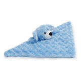 Naninha Bebe Paninho Pelúcia Fofinho Comfy Loani Premium Cor Azul Animais
