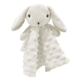 Naninha Coelho Branco Minha Primeira Naninha   Laço Bebê