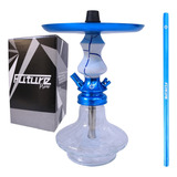 Narguile Amazon Hookah Future Prime Premium Azul Onix