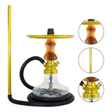 Narguile Amazon Hookah New Future Prime Gold Redwood Dourado