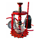 Narguile Hookah Like Flip Sai Fumaça No Prato