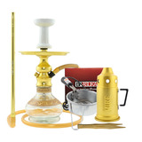 Narguile Pequeno Completo Amazon Hookah Lord Anti Chamas