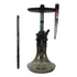 Narguile Temple C  Vaso Fumê Sultan Hookah   Verde
