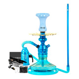 Narguile Triton Zip Vaso Genie Completo Silicone Antichama