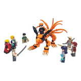 Naruto Blocos Montar Raposa Lego Compatível