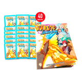 Naruto Shippuden 2022 Kit 200 Figurinhas Livro Ilustrado