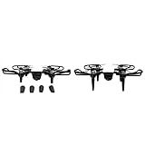 NATEFEMIN 4PCS Stabilizers Bumpers Protection Propeller Guards Landing Legs Gear Combo Kit Set For DJI Spark Accessory Part
