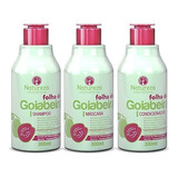 Natureza Cosméticos Kit Home Care Folha De Goiabeira 3x300ml