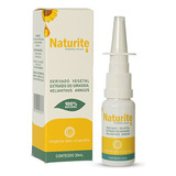Naturite Spray Nasal Para Rinite  Sinusite  Asma E Bronquite Cor Amarelo