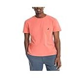 Nautica Camiseta Masculina Com Bolso Para Deck Coral Dos Sonhos Medium