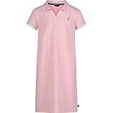 Nautica Vestido Polo De Malha Piquet De Manga Curta Tamanho único Para Meninas  Flor De Amêndoa  6X