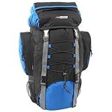 NAUTIKA Mochila Cargueira Intruder Com Capacidade Para 60 Litros Preto E Azul 