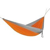 Nautika, Rede Para Descanso Confortável Kokun Solteiro, Possui Proteção Uv 50+, Tratamento Bactericida, Alta Ventilação, Máximo Conforto, Para Cochilar, Dormir Ou Relaxar, Cor Laranja Com Cinza