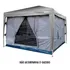 Nautika Unica Cor Cinza Barraca Para Tenda Gazebo Transform 5 6 Coluna D água 3000mm