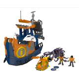 Navio Comando Do Mar Imaginext Brinquedo 5 7 Anos Leia D