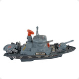 Navio De Brinquedo Militar