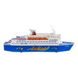 Navio Transatlântico Gulliver Embarcação Miniatura Brinquedo