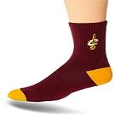 NBA Meia Cano Medio Cleveland Cavaliers Unissex- 39 - 43- Vermelho