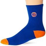 NBA Meia Cano Medio New York Unissex- 39 - 43- Azul