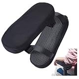 NBEADS 2 Peças De Capa Confortável Para Descanso De Braço  Almofadas Removíveis Para Apoio De Braço De Cadeira De Escritório De Poliéster  Almofada De Apoio De Braço De Poliéster Para Cadeira De Mesa